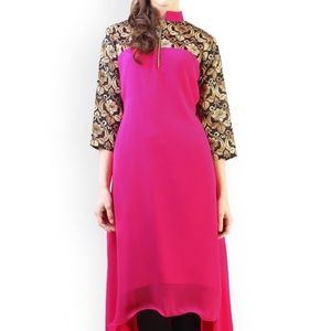 Libas pink kurta